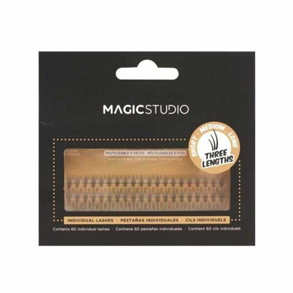 Комплект от 60 индивидуални веган мигли 8-12 mm Magic Studio