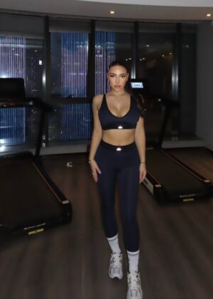 Дамски спортен комплект тъмносин