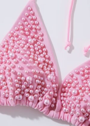 Бански от 2 части перли