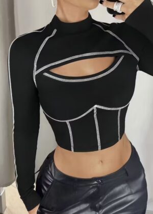 Блуза с дълъг ръкав