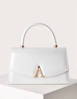 Елегантна чанта бяла