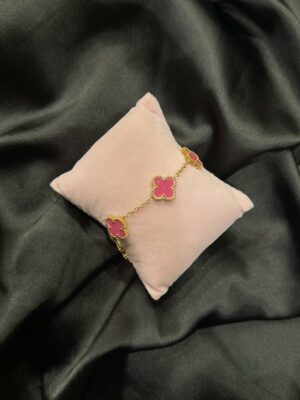 Гривна детелини розова